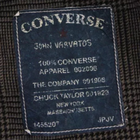 CONVERSE JOHN VARVATOS  HOUNDSTOOTH  BLAZER SZ S - Picture 5 of 8